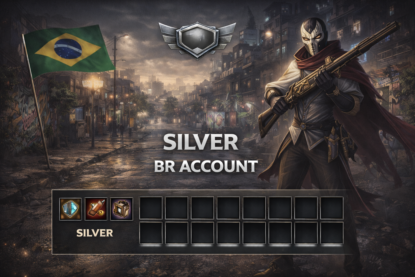 League of Legends Account – BR – SILVER (Random)