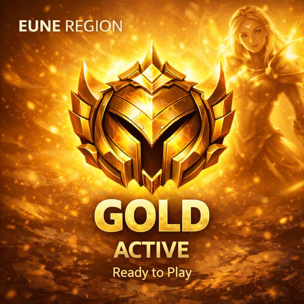 LoL EUNE Gold Aktiver Account – zuletzt gespieltes Konto