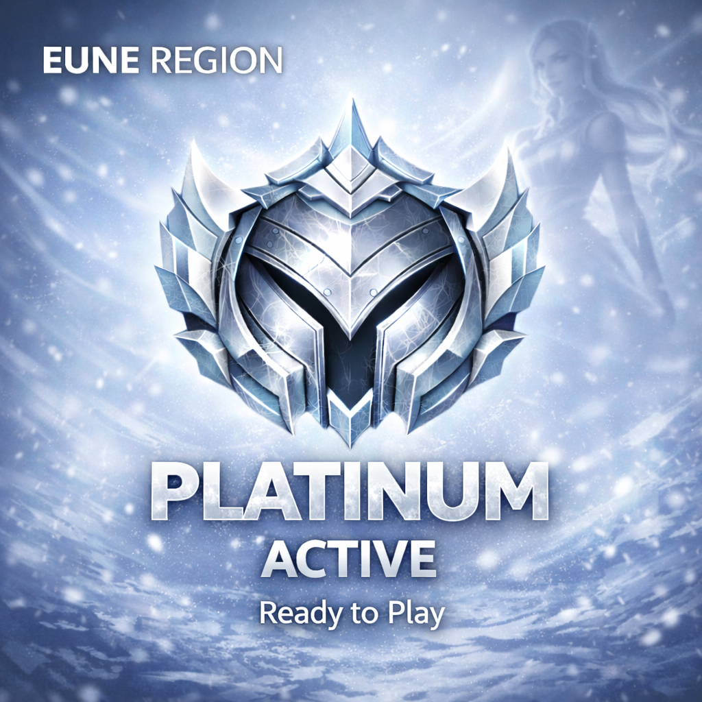 LoL EUNE Platin Aktiver Account – zuletzt gespieltes Konto