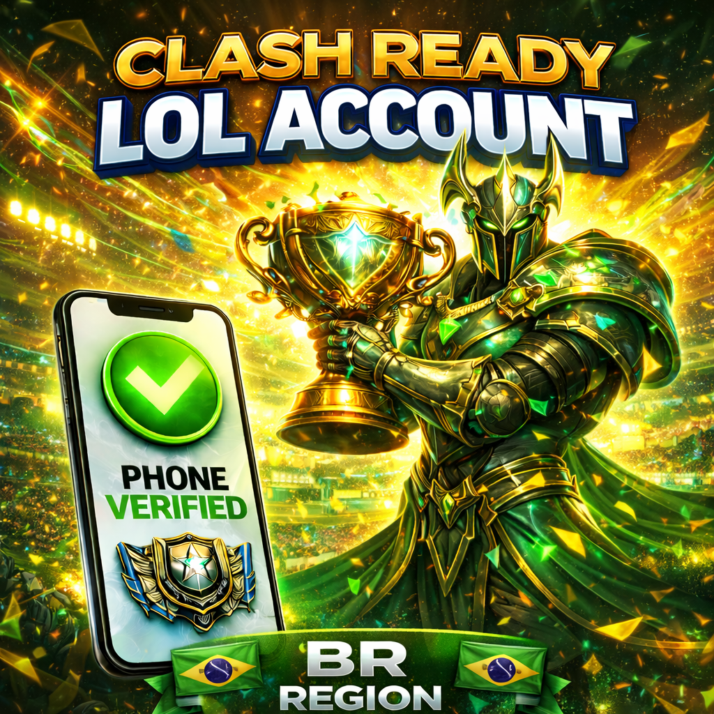 LOL ACCOUNT FOR CLASH PLAY