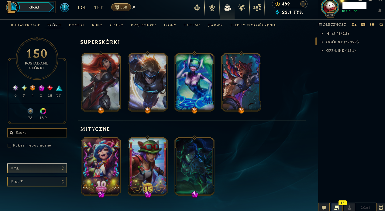 LAN – 360 LEVEL - 244 SKIN | UNRANKED | Gun Goddess Miss Fortune | Soul Fighter Samira | NFA