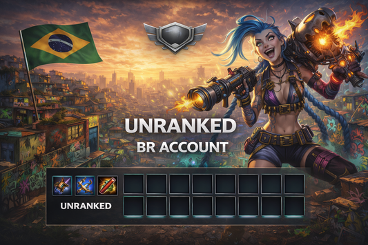 League of Legends Account – BR – UNRANKED (Random)