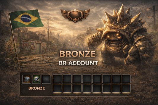 League of Legends Account – BR – BRONZE (Random)