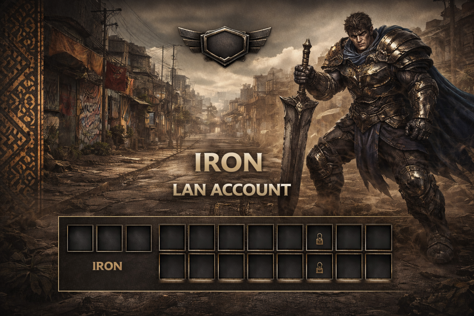 League of Legends Account – LAN – IRON (Random)