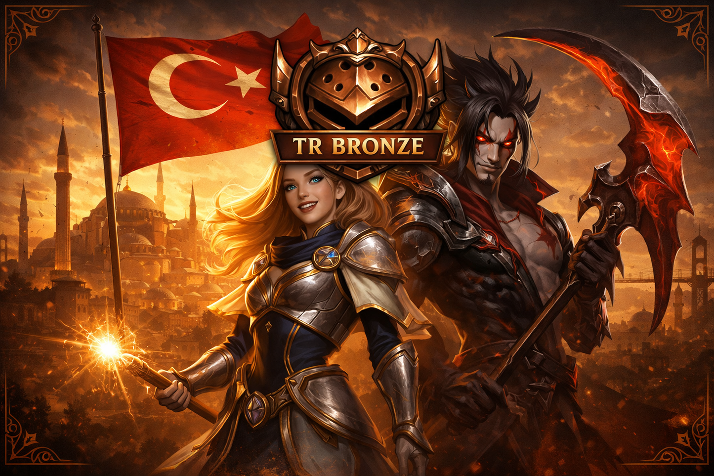 League of Legends Account – TR – BRONZE (Random)