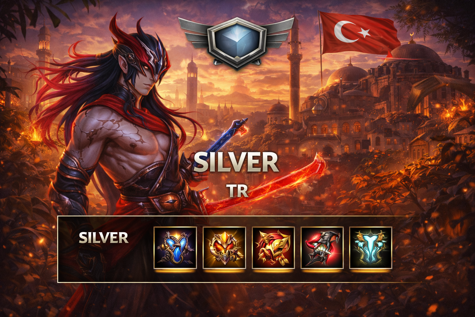 LoL Account TR Silver kaufen | Zufälliger Türkei Account | MingLoveSmurfs