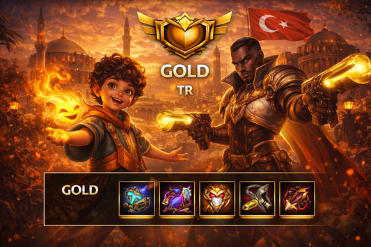 League of Legends Account – TR – GOLD (Random)