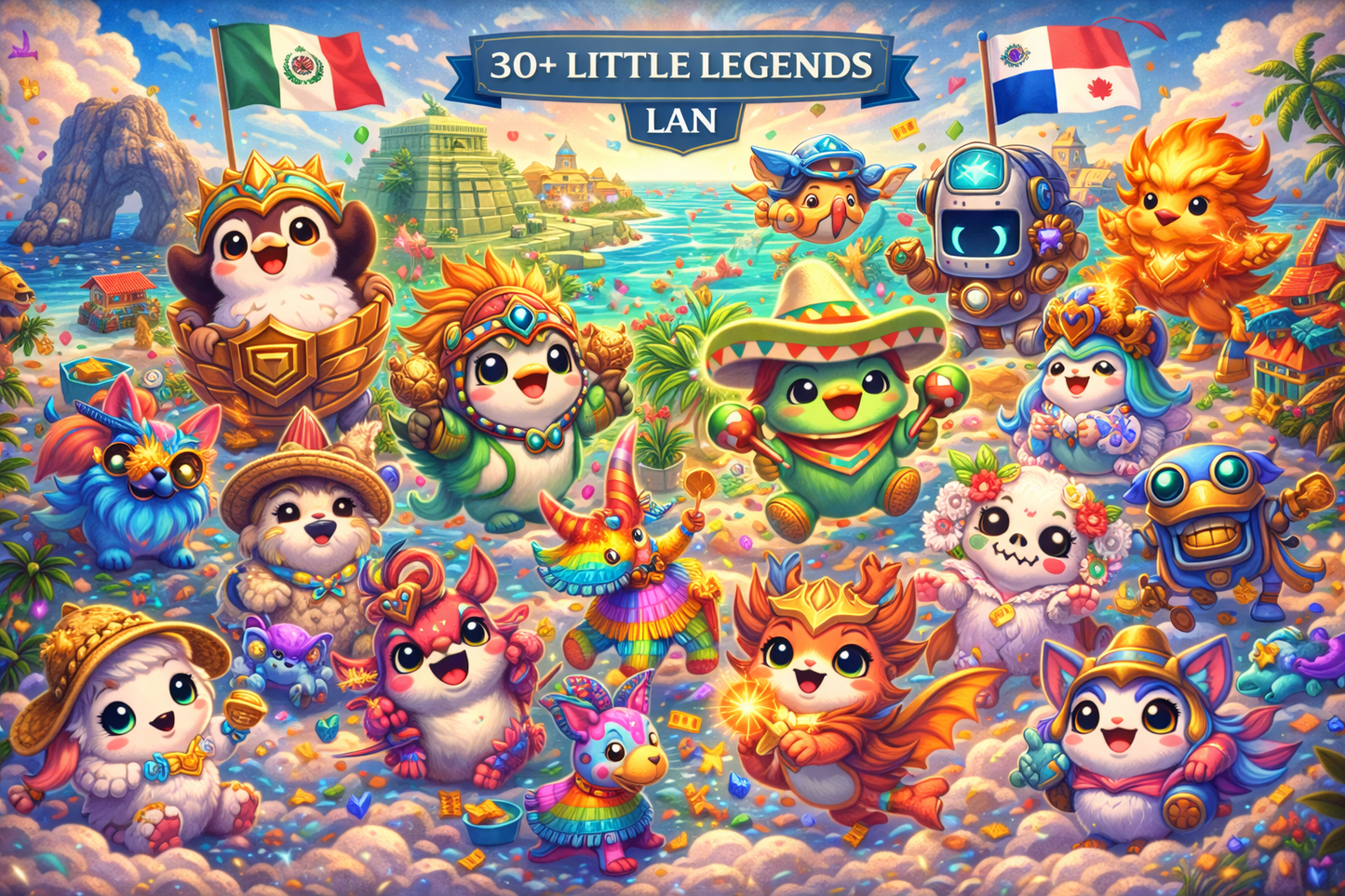 TFT LAN Account mit 30+ Little Legends – Teamfight Tactics Latin America North
