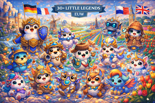 TFT EUW Account mit 30+ Little Legends – Teamfight Tactics Europa West