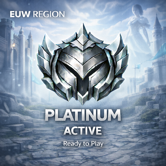 EUW - PLATINUM - ACTIVE