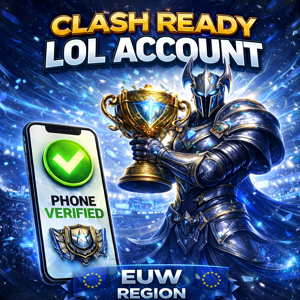 Clash Ready LoL Account EUW&nbsp;| Phone Verified