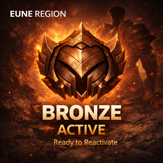LoL EUNE Bronze Aktiver Account – zuletzt gespieltes Konto