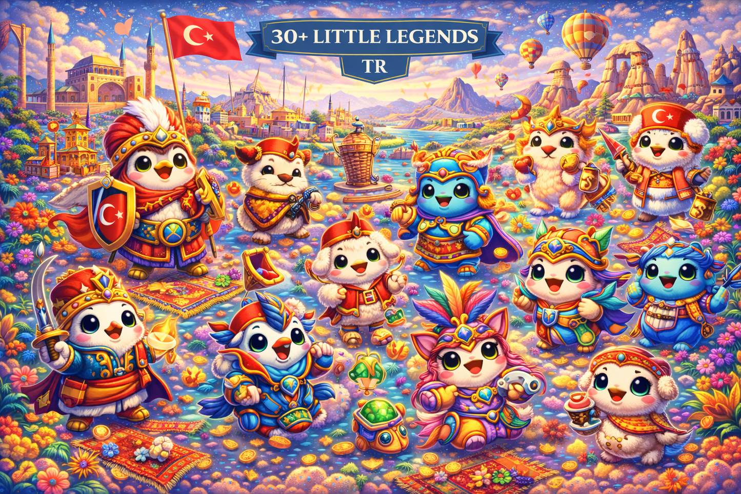 TFT TR Account mit 30+ Little Legends – Teamfight Tactics Türkei Server